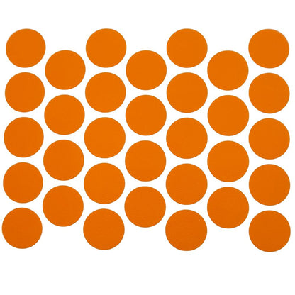 Samolepící krytky na šrouby - oranžové 18 mm – Furnica
