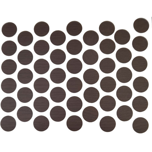 Samolepící krytky na šrouby - Wenge 14mm – Furnica