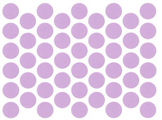 Samolepící krytky na šrouby - fialové 14mm