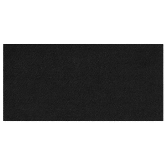 Samolepící filcová podložka 120x240mm - černá – Furnica