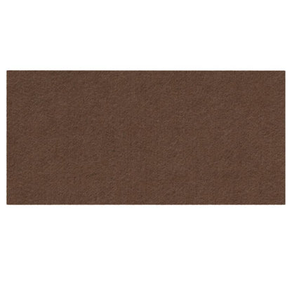 Samolepící filcová podložka 120x240mm - hnědá – Furnica