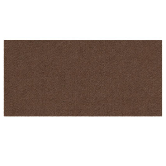 Samolepící filcová podložka 120x240mm - hnědá – Furnica