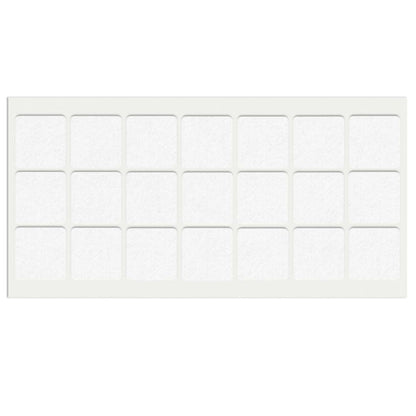 Samolepící filcová podložka 30x30mm bílá – Furnica