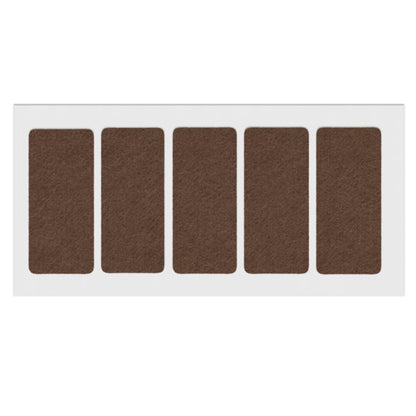 Samolepící filcová podložka 40x90mm hnědá – Furnica