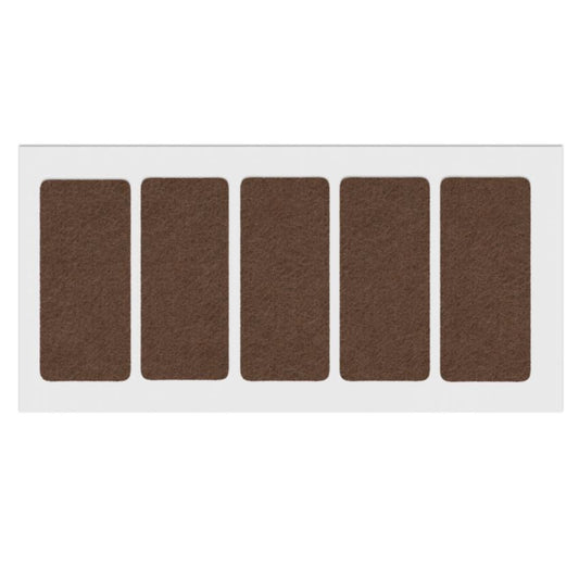 Samolepící filcová podložka 40x90mm hnědá – Furnica