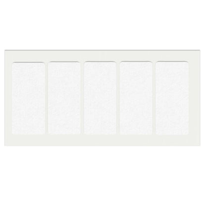 Samolepící filcová podložka 40x90mm bílá – Furnica