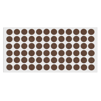 Samolepící filcová podložka Ø15mm hnědá – Furnica