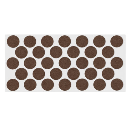 Samolepící filcová podložka Ø24mm hnědá – Furnica