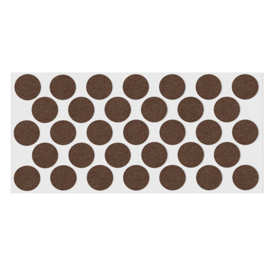 Samolepící filcová podložka Ø24mm hnědá – Furnica