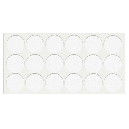 Samolepící podložka z filcu Ø35mm bílá – Furnica