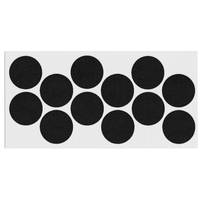 Samolepící filcová podložka Ø40mm černá – Furnica