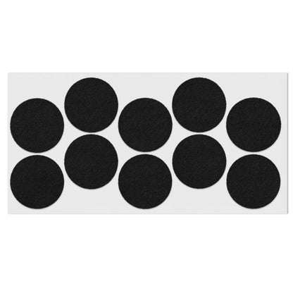 Samolepící filcová podložka Ø45mm černá – Furnica