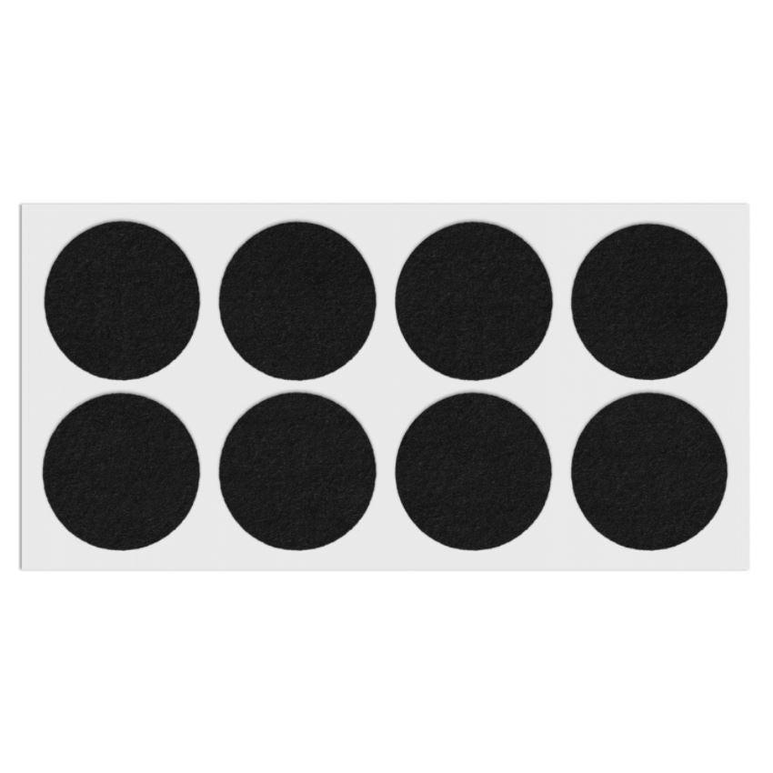 Samolepící filcová podložka Ø50mm černá – Furnica