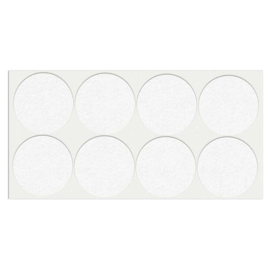 Self-Adhesive Felt Pad Ø55mm White NTP 