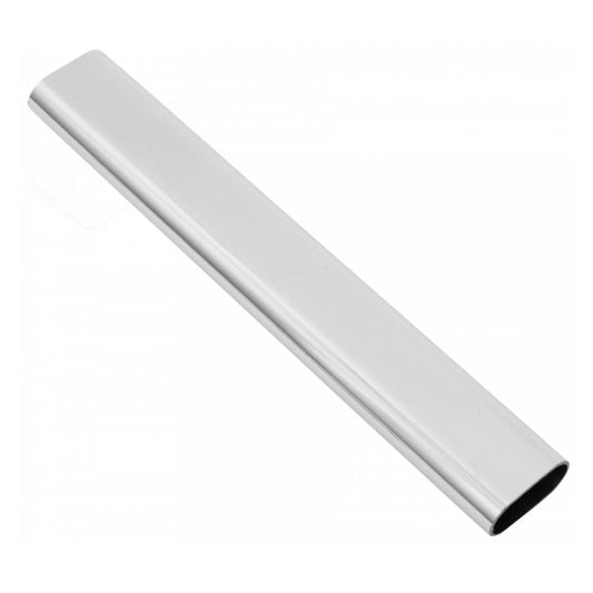 Wardrobe Oval Hanging Rail 15x30mm L3000mm, Chrome NTP 4x 750mm 